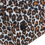 New Rebels ® Leopard - Rugtas - Basic Small - Luipaard Print - Bruin - Rugzak