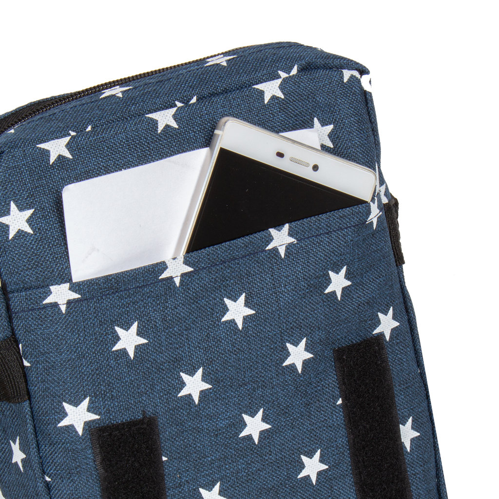 New Rebels ® Star Range Small Mit Überschlag Schattenblau Mit Stars