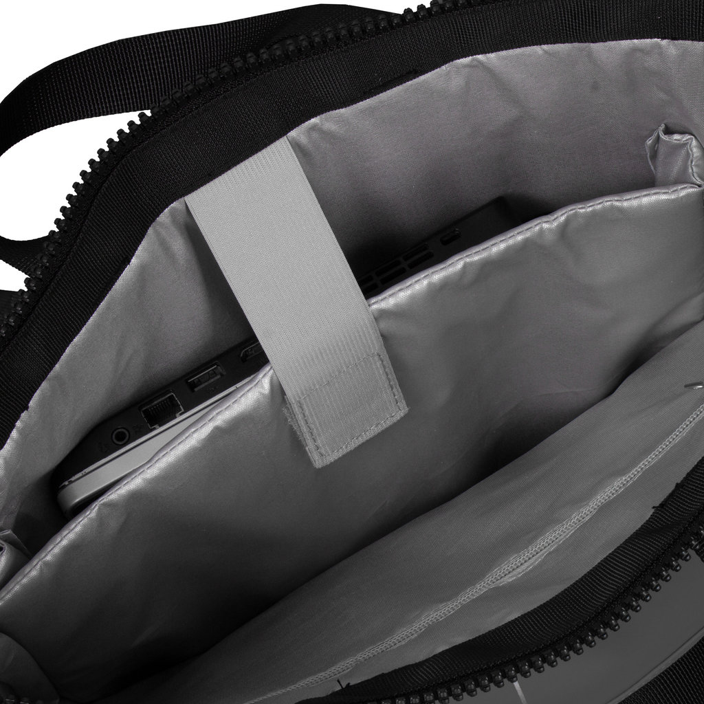 New Rebels ® Mart - Top Zip - Water-resistant -  Backpack - Laptop bag 14Inch. - Shopper - Grey