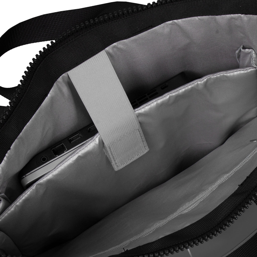 New Rebels New Rebels ® Mart - Top Zip - Waterafstotend -  Rugtas - Laptoptas 14Inch. - Shopper -  Grijs
