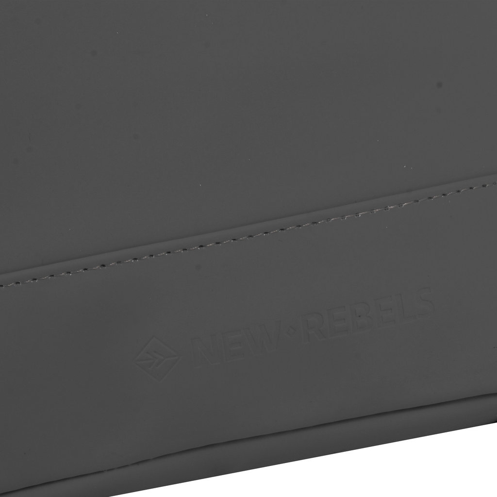 New Rebels New Rebels ® Mart - Top Zip - Waterafstotend -  Rugtas - Laptoptas 14Inch. - Shopper -  Grijs