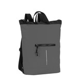 New Rebels New Rebels ® Mart - Top Zip - Waterafstotend -  Rugtas - Laptoptas 14Inch. - Shopper -  Grijs