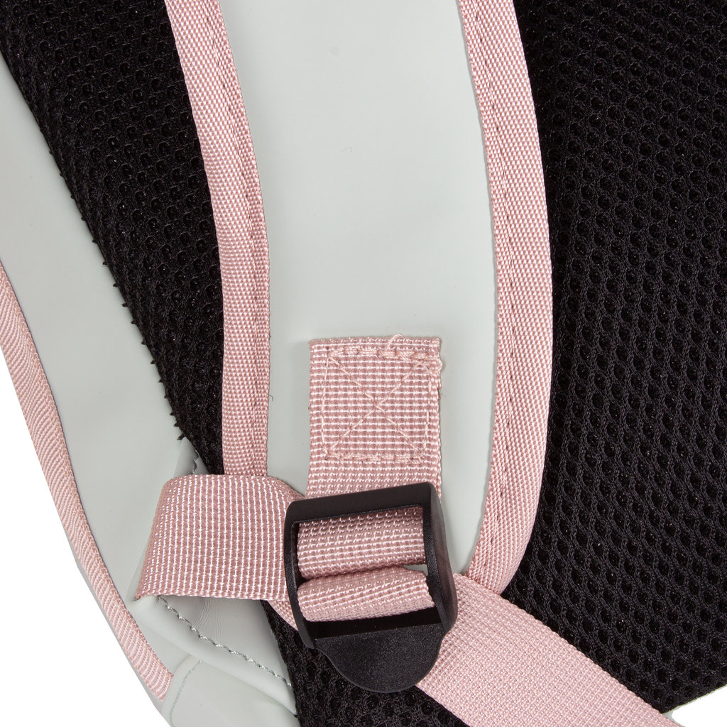 New Rebels ® Tim - rolltop - Backpack - Water-resistant - Mint/Soft Pink