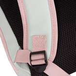 New Rebels ® Tim - Rolltop - Rugtas - Rugzak - Waterafstotend - Mint/Zacht Roze