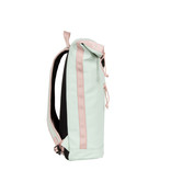 New Rebels ® Tim - Rolltop - Rugtas - Rugzak - Waterafstotend - Mint/Zacht Roze