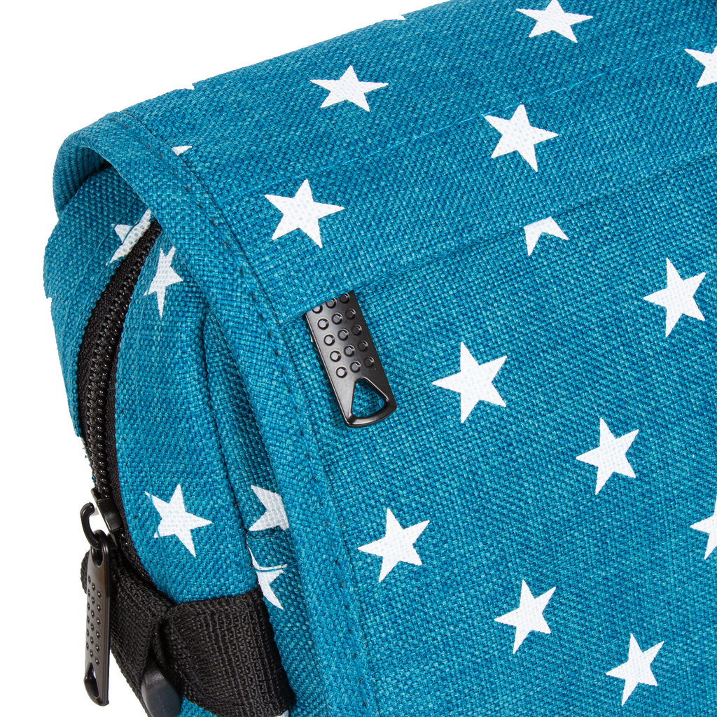 New Rebels ® Star Range Small Mit Überschlag  Blau Mit Stars