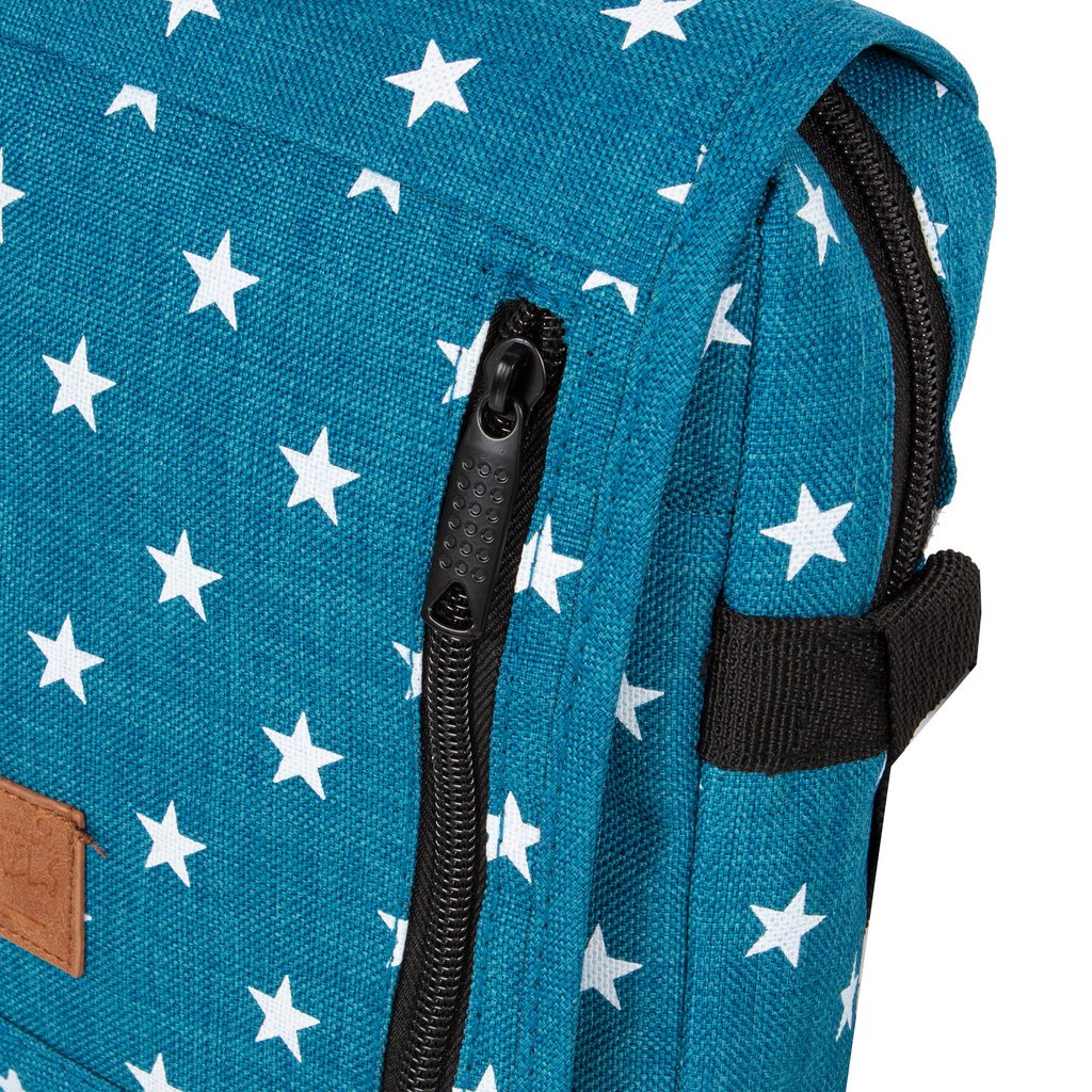New Rebels® Star range  small flap new blue with stars