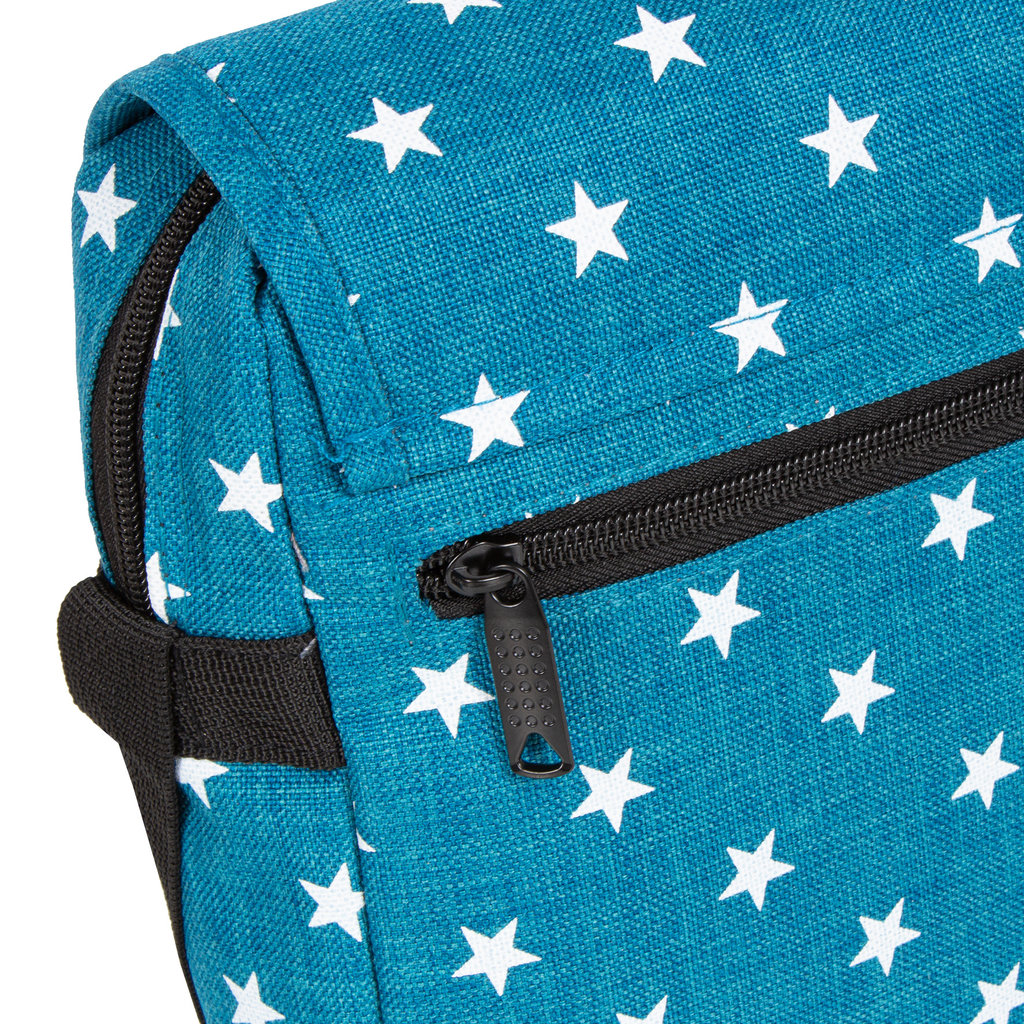 New Rebels ® Star Range Small Mit Überschlag  Blau Mit Stars