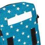 New Rebels ® Star Range Small Mit Überschlag  Blau Mit Stars