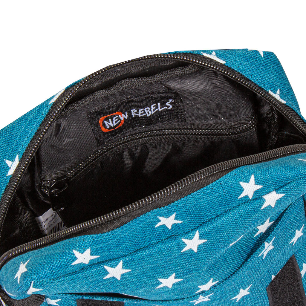 New-Rebels® Star range  small flap new blue with stars