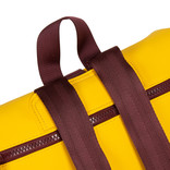 New Rebels New Rebels ® Tim Rolltop Rugtas Small Yellow/Burgundy