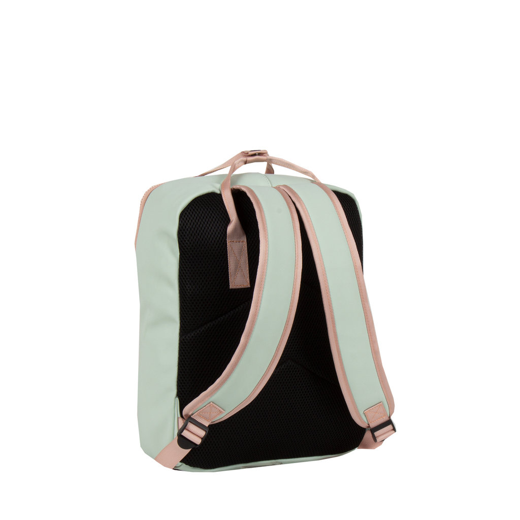 New Rebels ® Tim - Backpack - Water-resistant - Mint/Soft Pink IV