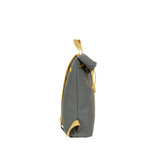 New Rebels ® Tim rolltop Backpack Small Anthracite/Yellow