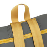 New Rebels ® Tim Rolltop Rugtas Small Anthracite/Yellow