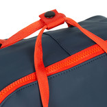 New-Rebels® Tim - Backpack - Water-resistant - Blue/Red  IV - 28x16x39cm