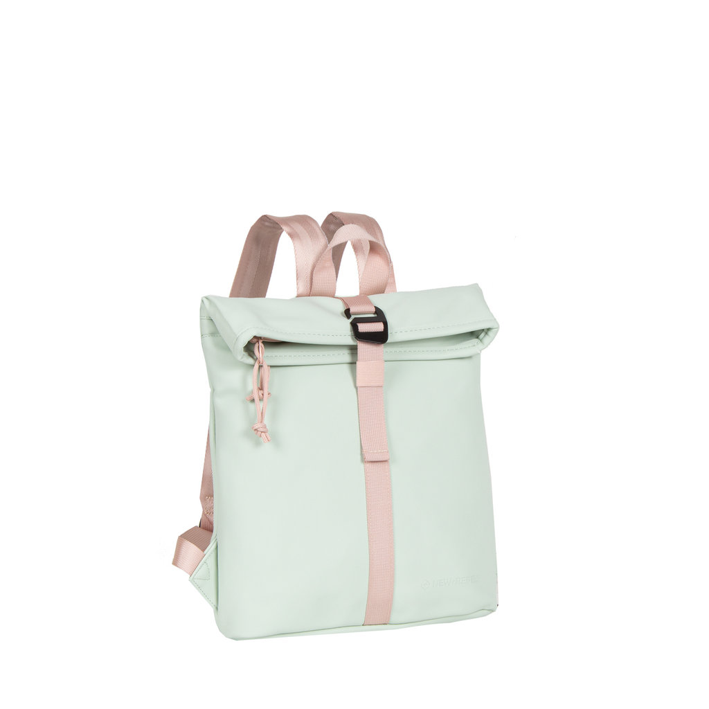 New Rebels ® Tim rolltop  Backpack Small Pink/Mint