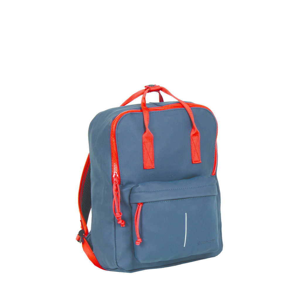 New Rebels New Rebels ® Tim - Rucksack - Wasserfest - Blau/Rot  IV
