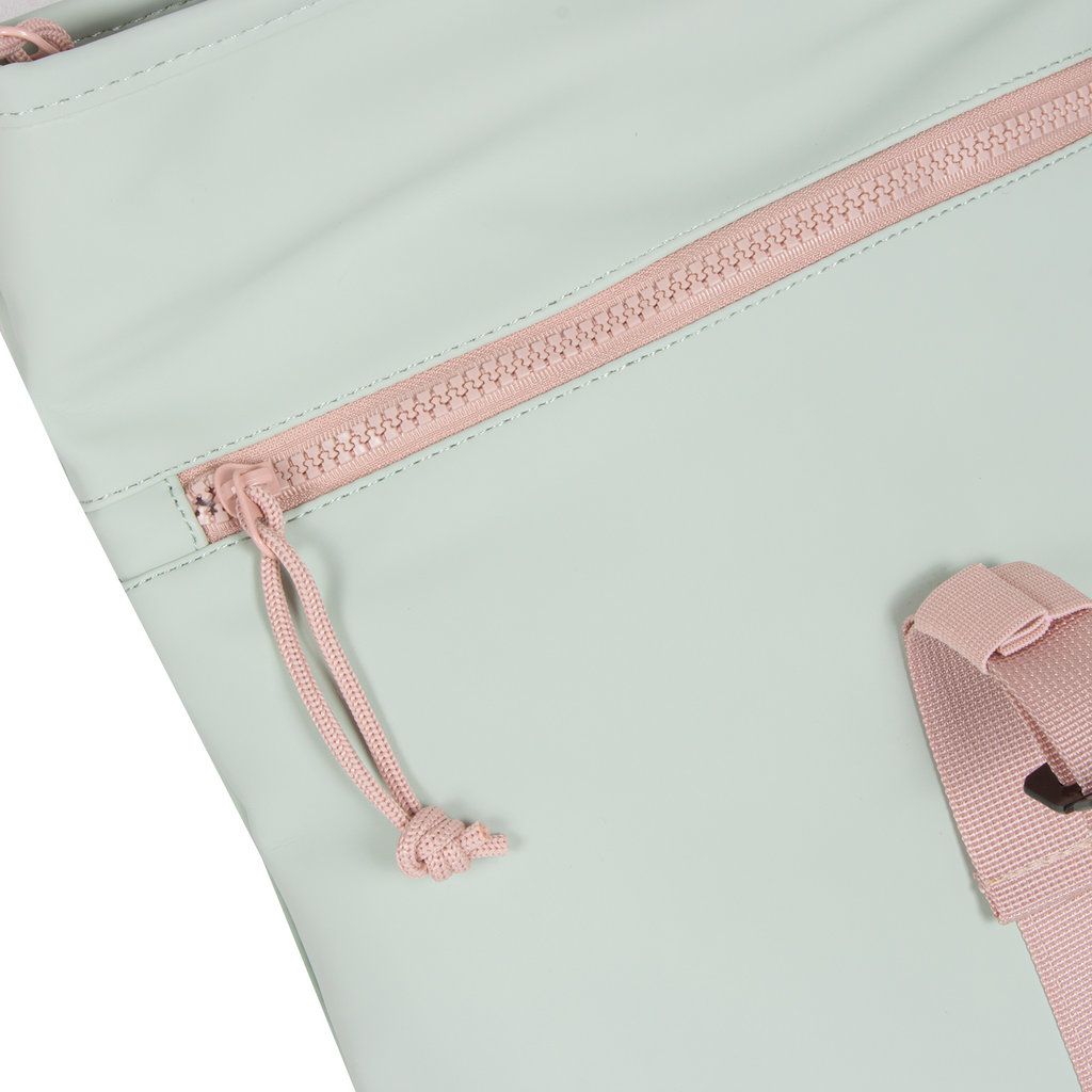 New Rebels ® Tim Rolltop  Rucksack Small Rosa/Mint