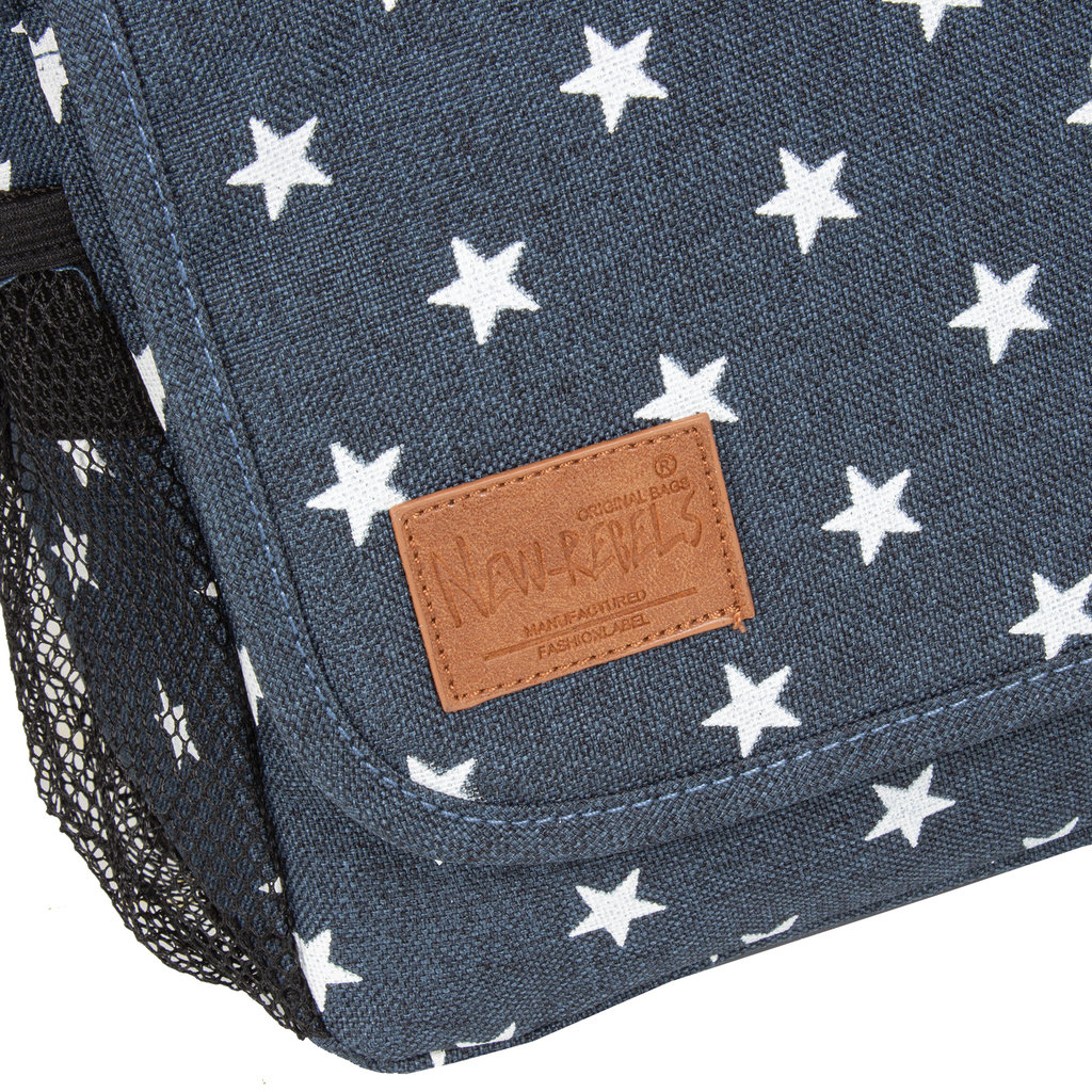 New Rebels ® Star25 A5 blue with stars