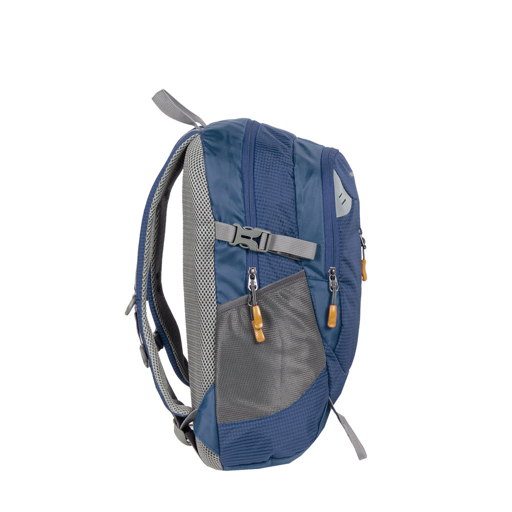 New Rebels New Rebels ® Kinley - Rugtas - Schooltas - Vrijetijdstas - 28 Liter - Nylon - Navy Blauw