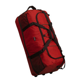 Rollable Trolley - Weekend Bag - Travel - Sport - Rot
