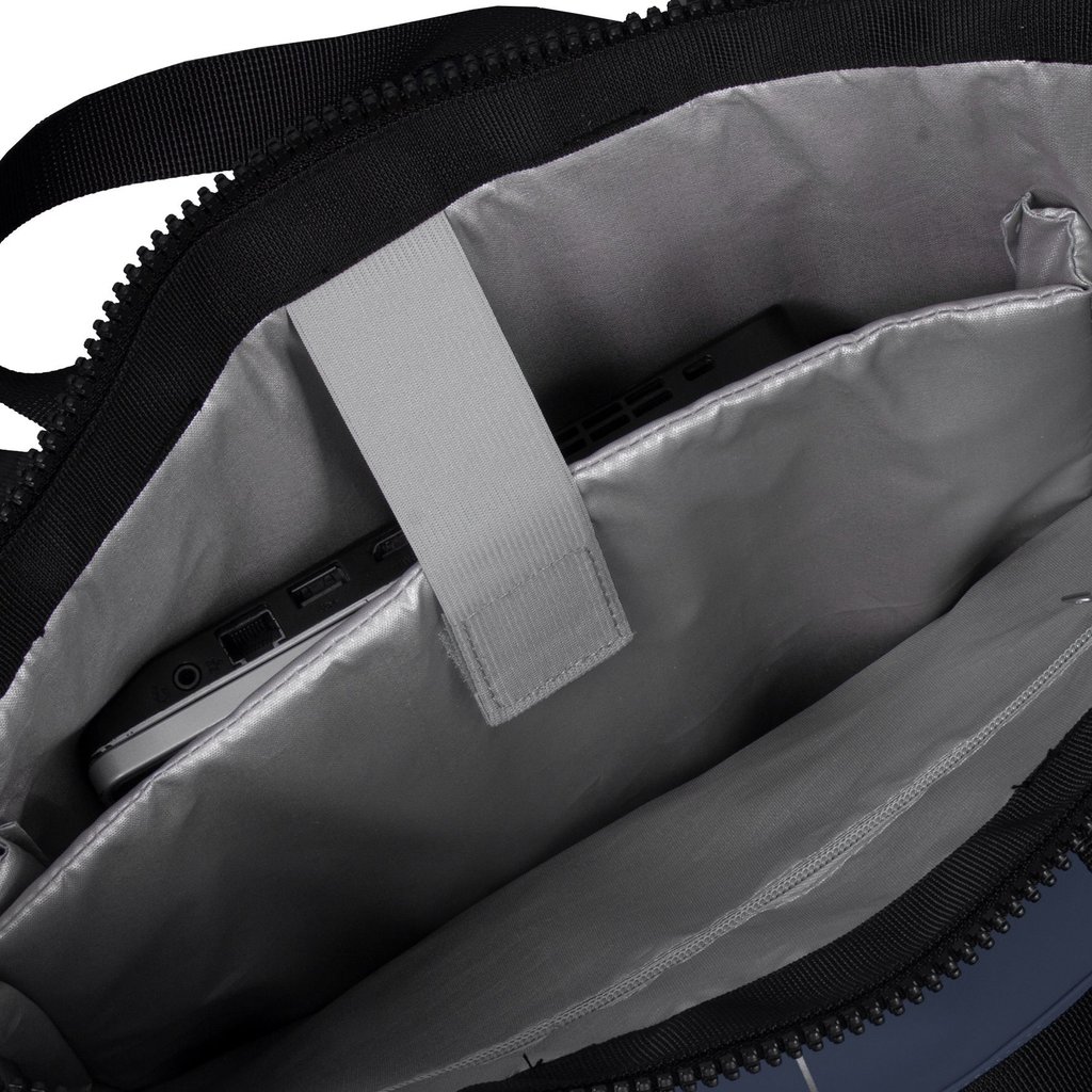 New Rebels New Rebels ® Mart - Top Zip - Waterafstotend -  Rugtas - Laptoptas 13,3 Inch. - Shopper - Navy Blauw