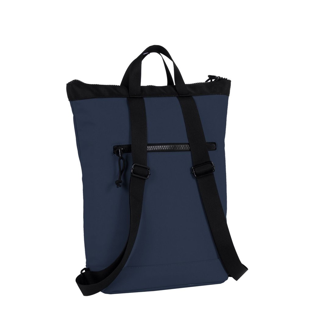 New Rebels New Rebels ® Mart - Top Zip - Waterafstotend -  Rugtas - Laptoptas 13,3 Inch. - Shopper - Navy Blauw