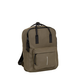 Mart Chicago Olive Green 9L Backpack Water Repellent Laptop 13"