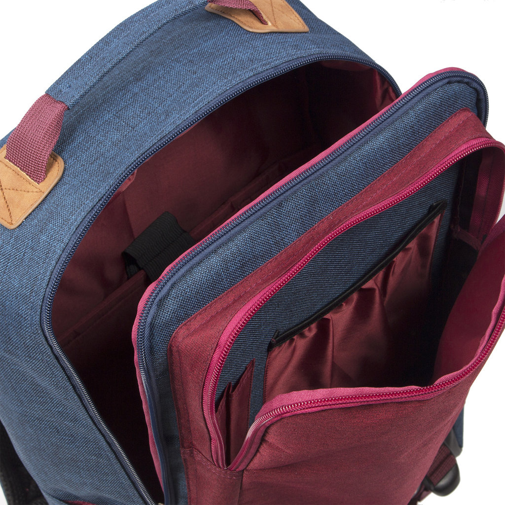New Rebels ® Wodz - Big - Backpack - Navy/Red  II - Backpack