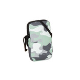 New-Rebels® Mart - Water Repellent - Phone Pocket - 10x2x17cm - Army Camouflage Mint