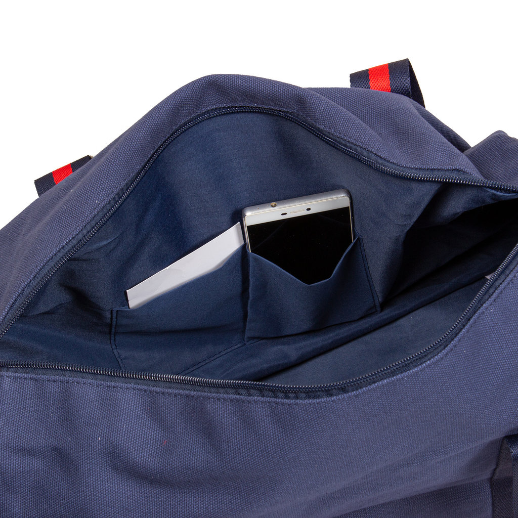 New Rebels New Rebels ® Stan - Canvas - Sport bag - Weekend bag - Navy Blue