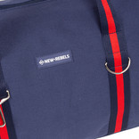 New Rebels New Rebels ® Stan - Canvas - Sporttas - Weekendtas - Navy Blauw