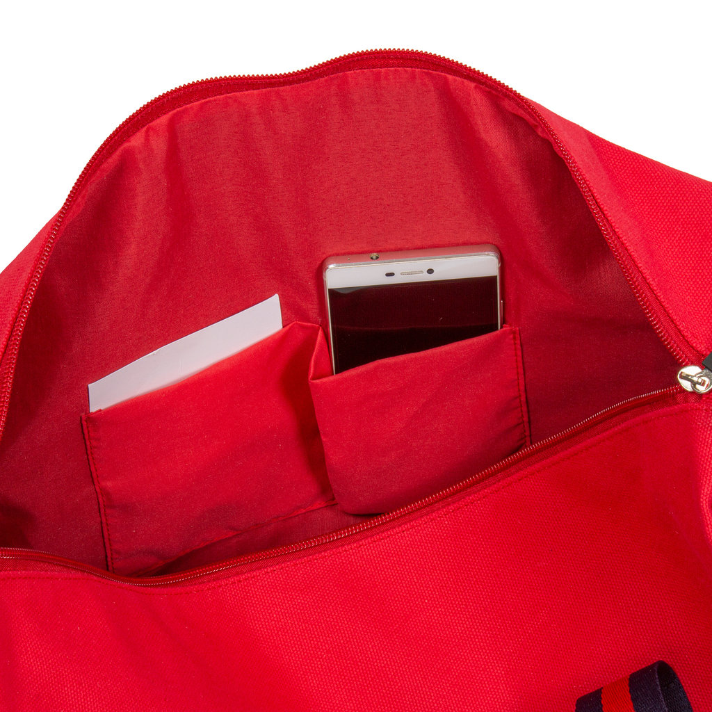 New Rebels New Rebels ® Stan - Canvas - Sporttas - Weekendtas - Rood