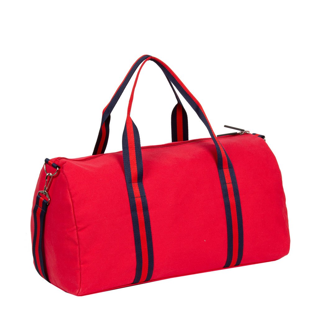 New Rebels ® Stan - Canvas - Sport bag - Weekend bag - Red