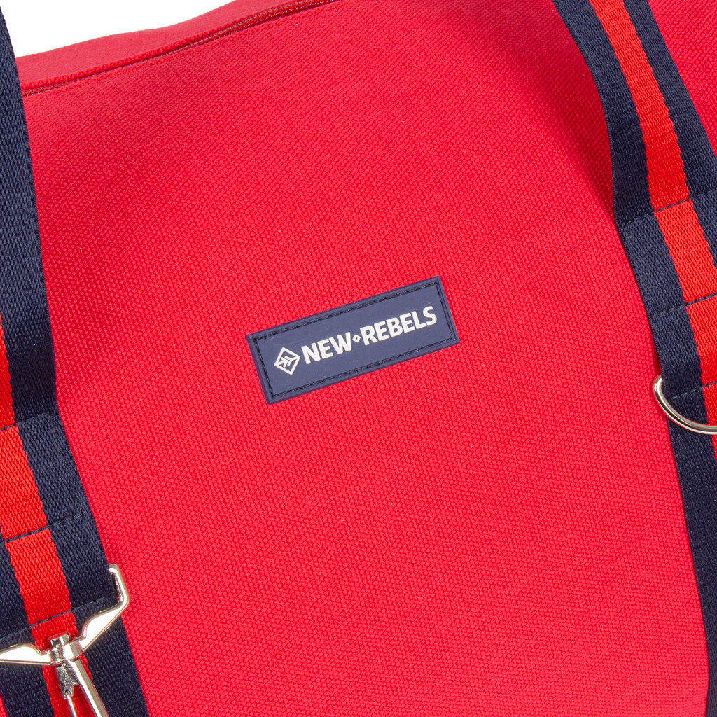 New Rebels New Rebels ® Stan - Canvas - Sport Bag - Weekend Bag - Rot