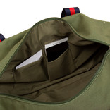 New Rebels New Rebels ® Stan - Canvas - Sport bag - Weekend bag - Olive