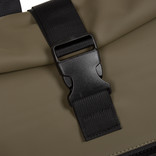 New Rebels New Rebels Mart New York Olive Green 21L Backpack Rolltop Water Repellent Laptop 15.6"