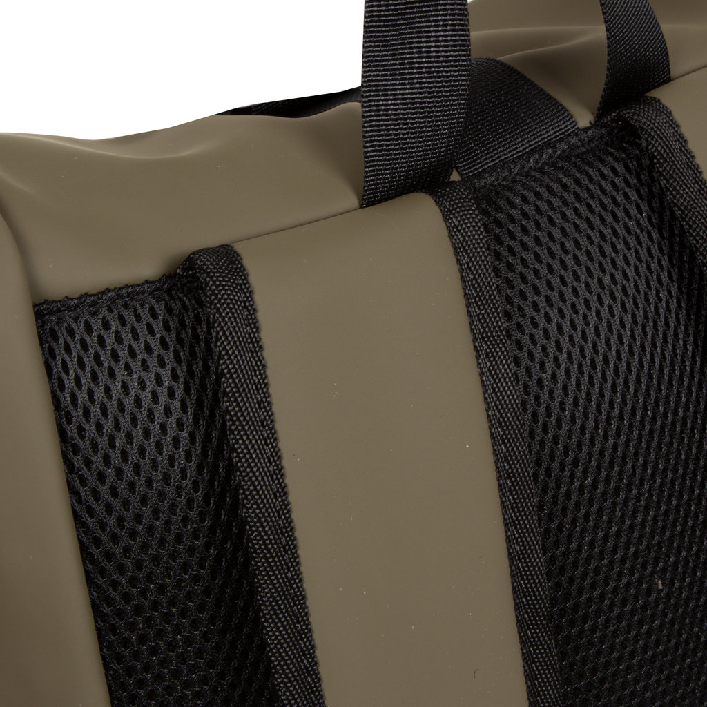 New Rebels New Rebels Mart New York Olive Green 21L Backpack Rolltop Water Repellent Laptop 15.6"