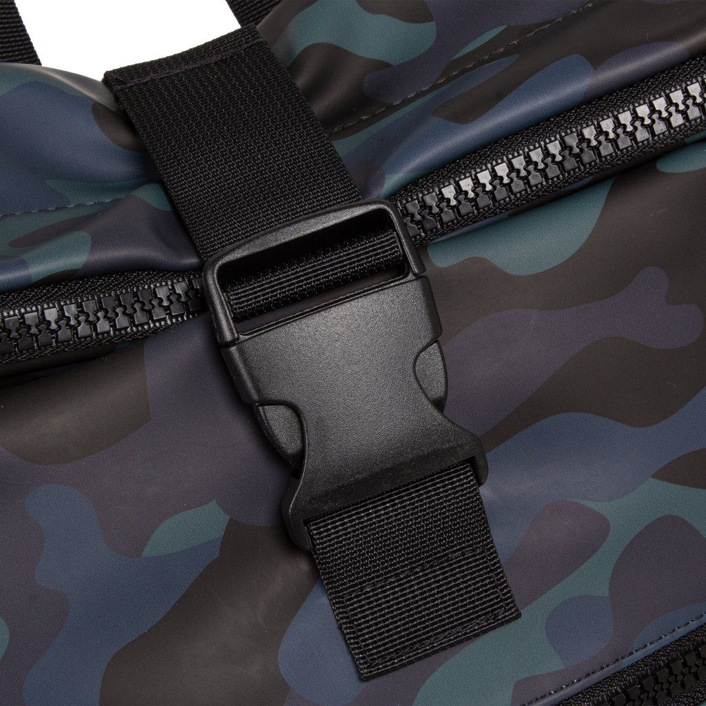 New Rebels New Rebels Mart New York Camouflage Army Dunkel 21L Rucksack Rolltop Wasserabweisend Laptop 15.6"