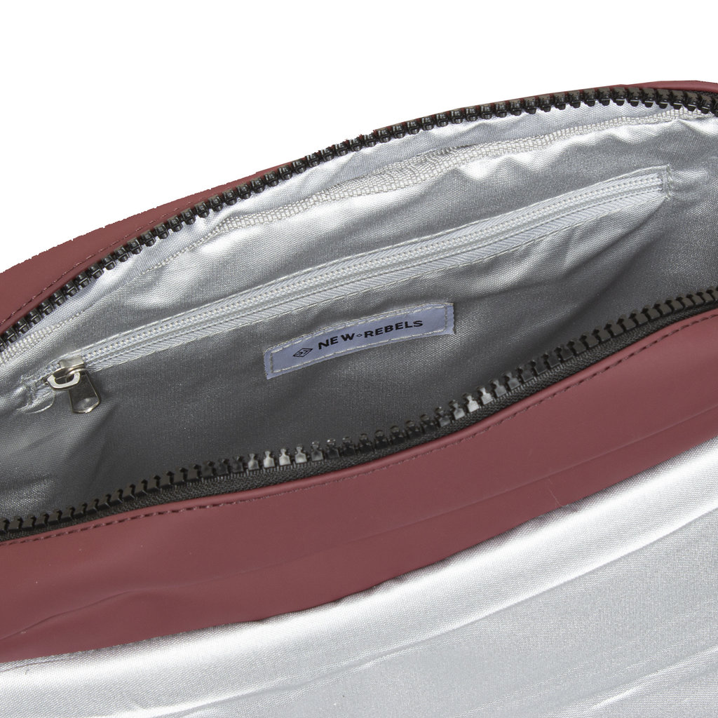 New Rebels New Rebels ® Mart - Mit Überschlag Over - Burgundy - A5 - Umhängetasche Bag