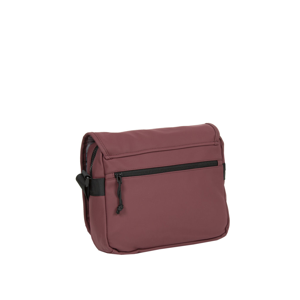 New Rebels ® Mart - Mit Überschlag Over - Burgundy - A5 - Umhängetasche Bag