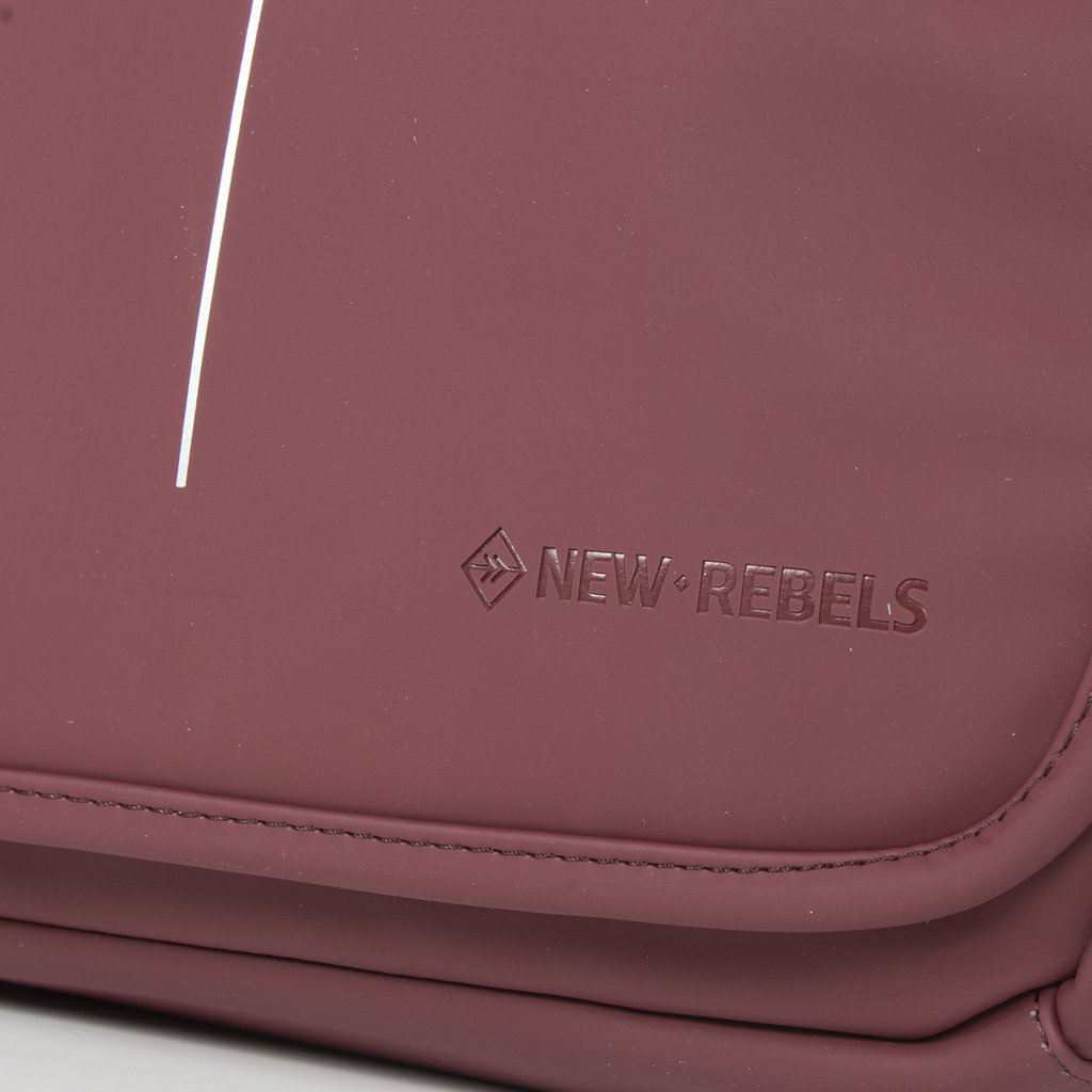 New Rebels New Rebels ® Mart - Mit Überschlag Over - Burgundy - A5 - Umhängetasche Bag