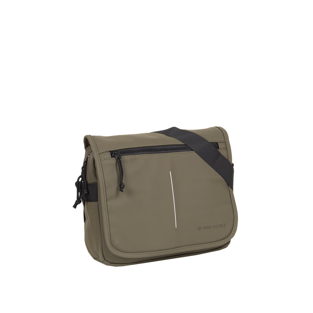 New Rebels New Rebels ® Mart - Flapover - Olive - A5 - Schoudertas