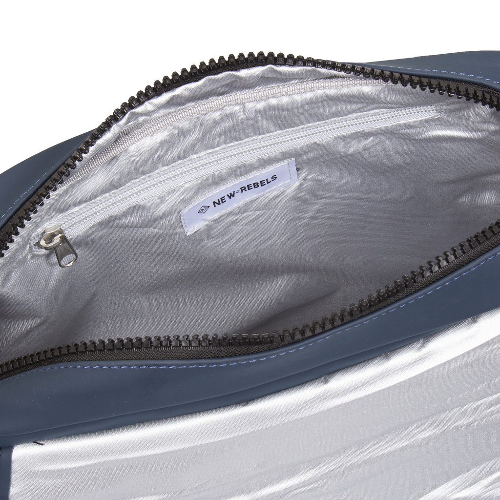 New Rebels New Rebels ® Mart - Flapover - Navy Blauw - A5 - Schoudertas