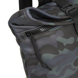 New Rebels ® Mart - Rolltop - Rugzak - Waterafstotend - Camouflage Army Dark - Small II - Rugtas