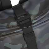New Rebels ® Mart - Rolltop - Rugzak - Waterafstotend - Camouflage Army Dark - Small II - Rugtas