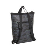 New Rebels® Mart - Top Zip - Waterafstotend -  Rugtas - Laptoptas 13,3 Inch. - Shopper - 30x15x44cm - Camouflage