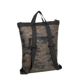 New Rebels New Rebels ® Mart - Top Zip - Wasserfest -  Rucksack - Laptop Bag 14Inch. - Shopper - Braun Camouflage