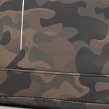 New Rebels ® Mart - Top Zip - Wasserfest -  Rucksack - Laptop Bag 14Inch. - Shopper - Braun Camouflage