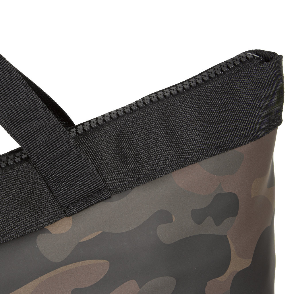 New Rebels ® Mart - Top Zip - Wasserfest -  Rucksack - Laptop Bag 14Inch. - Shopper - Braun Camouflage